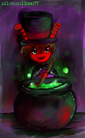 Howell as a red grundo, entered in the pet spotlight